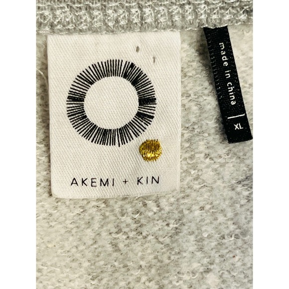 Anthropologie Akemi Kin Chiffon Sleeve Pullover Sweater Top Size large - Picture 10 of 11